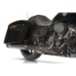 Preview: V Performance, 114 mm double ring slip-on muffler. Black Cer 21-25 FLT/Touring models