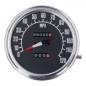 Preview: FL speedometer, '74-84 face', black. 1:1 MPH