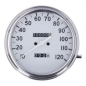 Preview: FL speedometer, '36-40 face', White. 1:1 MPH