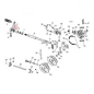 Preview: Cometic oil seal, transm. shifter shaft / clutch release