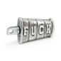 Preview: Wannabe Choppers, kicker pedal 'Fuck'. Cast aluminum