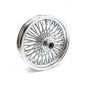 Preview: MCS Radial 48 Fettspeichen Vorderrad 3.50 x 16 SF chrom