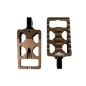 Preview: *4 DAYS EXTRA TRANSIT TIME* HeinzBikes, MX driver footpegs V1. Bronze