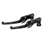 Preview: Rick's Motorcycles, Good Guys brake & clutch lever set Black with ECE