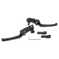 Preview: Rick's Motorcycles, Good Guys brake & clutch lever set Black with ECE