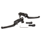 Preview: Rick's Motorcycles, Good Guys brake & clutch lever set Black with ECE