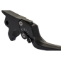 Preview: Rick's Motorcycles, Classic brake & clutch lever set. Black with ECE