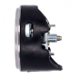 Preview: FL speedo/tachometer, '73-84 face', black. 2:1 KMH