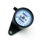Preview: LED mini speedo 2:1 kmh. black with white face plate