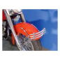 Preview: Front fender rail 'cheese grater'. Chrome