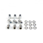 Preview: GW, transmission side cover screw kit. Chrome Acorn