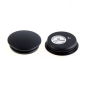 Preview: Cult-Werk, swingarm axle bolt cover kit. Matte black