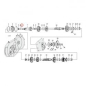 Preview: JIMS needle bearing, transmission countershaft