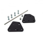 Preview: Cycle Visions, 2" forward control extension kit. Black