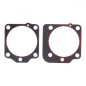 Preview: James, cylinder base gasket set FR/RR. .031" Foamet