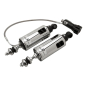 Preview: PS, Stoßdämpfer der Serie 422. STD bis -2". Heavy Duty. RAP. Chrom 00-17 Softail (Excl. FLSTN/I) (NU)