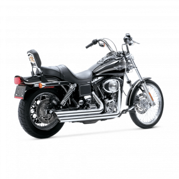 Preview: FULL EXHAUST SYSTEM BIG SHOTS STAGGERED  2 1/2 "   FOR  SOFTAIL EU APPROVED