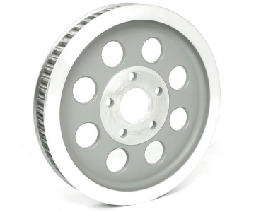 Reproduktion OEM-Stil Rad Riemenscheibe 61T, 1-1/8" Riemen. Silber