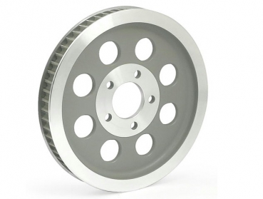Reproduktion OEM-Stil Rad Riemenscheibe 61T, 1-1/8" Riemen. Silber