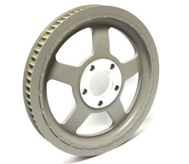 Reproduktion OEM-Stil Rad Riemenscheibe 68T, 1-1/8 "Riemen. Silber