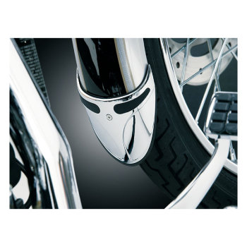 Kuryakyn, fender extension for narrow front fender. Chrome