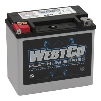 Westco, versiegelte AGM-Batterie. 12 Volt, 18AMP, 300CCA