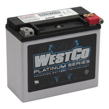 Westco Batterie. 12 Volt, 18AMP, 310CCA