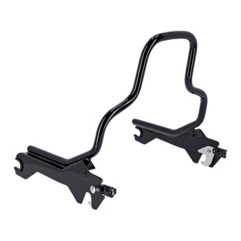 Sissy Bar-Kit 8,5" aufrecht. Glänzend schwarz