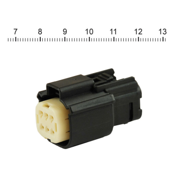 NAMZ, Molex MX-150 Stecker. Schwarz, Stecker, 6-polig