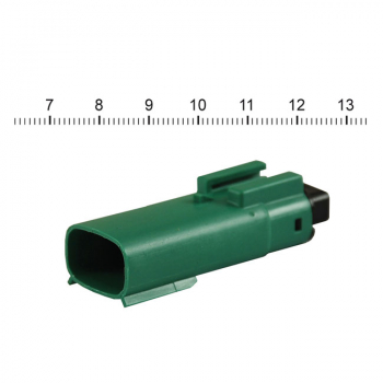 NAMZ, Molex MX-150 Stecker. Grün, buchsenförmig, 3-polig
