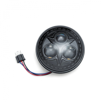 Kuryakyn Orbit 5-3/4" Scheinwerfereinheit LED, schwarz