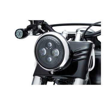 Kuryakyn Orbit 7" Scheinwerfereinheit LED, schwarz