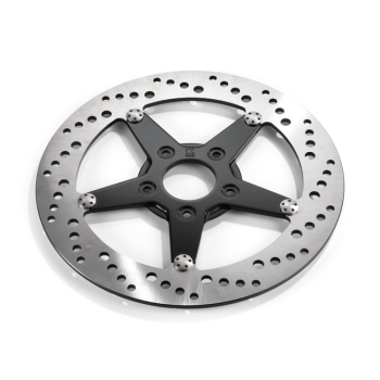 K-Tech, gebohrte Bremsscheibe aus Edelstahl 11,5" Hinten rechts.