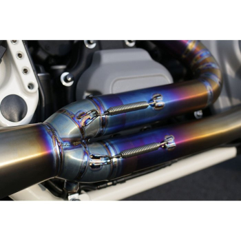 Kodlin, Next Level 2-1 exhaust system. Titanium 17-24 FLT/Touring EG ABE