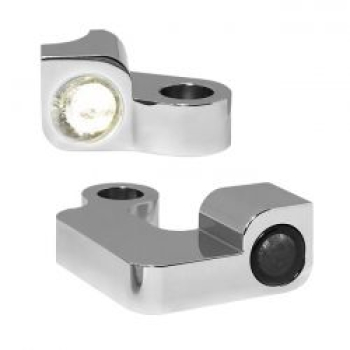 *4 DAYS EXTRA TRANSIT TIME* HeinzBikes, Nano unter Lenkerblinker. Chrom