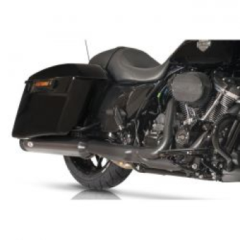 Preview: V Performance, 114 mm double ring slip-on muffler. Black Cer 21-25 FLT/Touring models