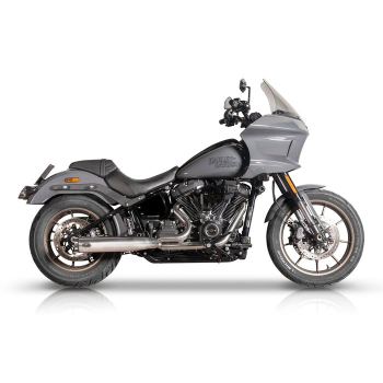 Preview: V Performance, „Revolver” Slip-On-Auspuffanlage. Verchromt 22-24 FXBBS Softail Street Bob, 22-24 FXLRS Softail Lowrider S, 22-24 Softail FXLRST Low Rider ST