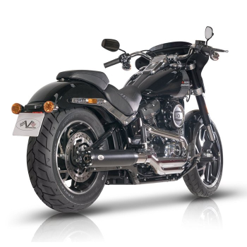 V Performance, Revolver Slip-On-Auspuff Sport Glide. Schwarz 21-24 FLSB Sport Glide 107