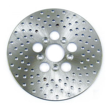 Bremsscheibe ungebohrt, hinten. 10