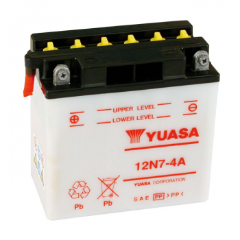 Yuasa, 12V Blei-Säure-Batterie. 7Ah