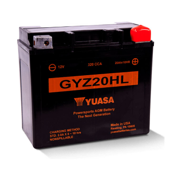 Yuasa, AGM-Batterie 12V, 20Ah, 320CCA