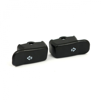 Blinkerschalter-Verlängerungskappen-Set. Schwarz