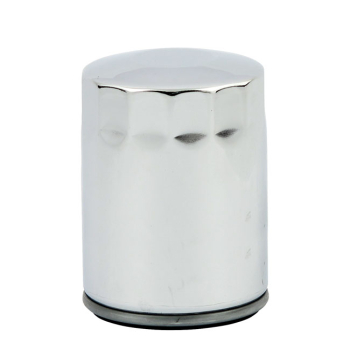 Ölfilter für M8 +25% mehr Filterfläche Chrome