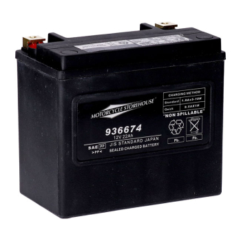 MCS, 12V versiegelte AGM-Batterie. 22Ah. 325CCA