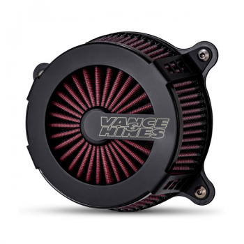 V&H, VO2 Cage Fighter Luftfilter-Kit. Mattes Schwarz