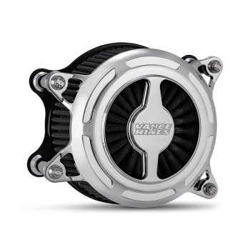 V&H, VO2 Blade Luftfilter-Kit. Verchromt