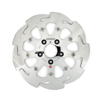 Bremsen schwimmend gelagerte 9-Speichen-Wave-Bremsscheibe 11,5", vorne links mit TÜV