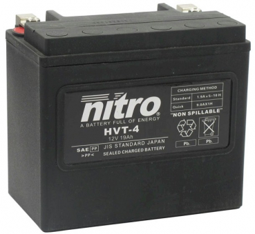 Nitro, AGM HVT-Batterie, 19Ah 12V