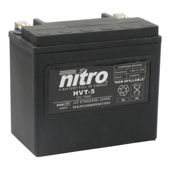 Nitro, AGM HVT-Batterie, 19Ah 12V