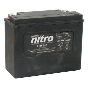 Nitro, AGM HVT-Batterie, 22Ah 12V
